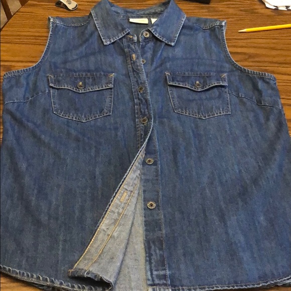 Shirt jean denim women’s - Picture 6 of 9